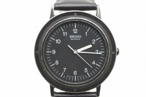 【行董】AOZ01BOT44 スティーブ ジョブズ愛用品モデル 稼働品 SEIKO セイコー シャリオ クォーツ 6431-6030 黒文字盤 SteveJobs ※ゆうパ※