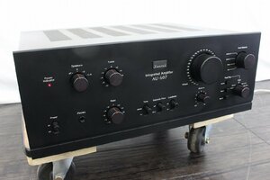 【行董】AZ055BPT48 SANSUI サンスイ AU-607 プリメインアンプ 音響機器 オーディオ INTEGRATED AMPLIFIER