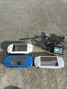 PSP　3000番　２台　2000番　1台　ジャンク　バッテリー無し　SONY PSP本体
