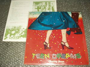 ＬＰ★チェリー・ボーイズ/CHERRY BOYS「TEEN DREAMS」～和モノ/ロックン・ロール/キャロル/クールス/ブレイン・ウォッシュ・バンド