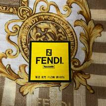 訳あり ◆フェンディ◆ ハンカチ FENDI 綿100% レディースファッション_画像3