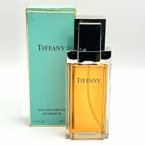 rm) TIFFANY ティファニー EAU DE PARFUM ATOMISEUR 香水 スプレー 100ml 残90%以上 外箱付属 経年保管品 中古 USED