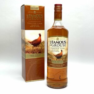 rm) THE FAMOUS GROUSE ザ フェイマスグラウス TOASTED カスク フィニッシュ スコッチ ウイスキー 1000ml アルコール 酒 ※未開栓 箱付