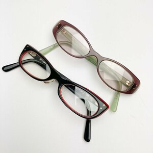 rm) SELIMA OPTIQUE セリマオプティーク ARISA P13 MOTOKO P6 2点セット メガネ 眼鏡 カラーレンズ 度無し アイウェア サングラス ※中古