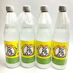 e)【岐阜県限定発送】花酒 どなん60度 国境の酒 600ml×4本セット 泡盛 アルコール分60度 お酒 アルコール ※未開栓 同梱不可 ②