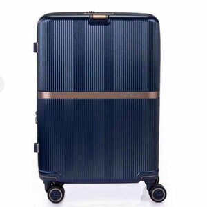 e)サムソナイト Samsonite キャリーケース ミンタースピナー61 ネイビー HH5*41006 TSAロック搭載 旅行鞄 2-3泊程度用 ※新品 未開封品