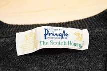 スコットランド製 Pringle プリングル ザ スコッチハウス別注 ラムウール 100% プレーン ニット セーター XL 冬 (H00112214)_画像3