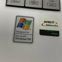 通電ok パソコン Windows XP PC XV70F 現状品 カ4_画像4