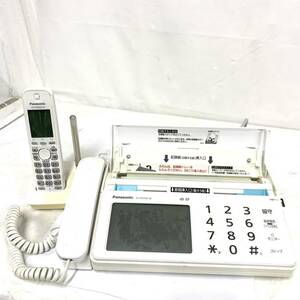 動作ok Panasonic パナソニック おたっくす 現状品 KX-PD702DL FAX電話機 タッチパネル 子機 ホワイト 系 カg