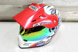 X7C250【本州送料無料】SHOEI オフロード　ヘルメット　傷ありHORNE -STING Lサイズ　59-60cm 