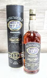 X11C255【本州送料無料】BOWMORE ENIGMA 12　スコッチウイスキー　1000ml/ 40°/ 未開栓　元箱有