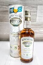 X11C259【本州送料無料】BOWMORE ISLAY 8 スコッチウイスキー　70cl/ 40%/ 未開封　元箱有_画像1