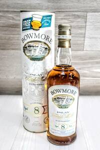 X11C259【本州送料無料】BOWMORE ISLAY 8 スコッチウイスキー　70cl/ 40%/ 未開封　元箱有