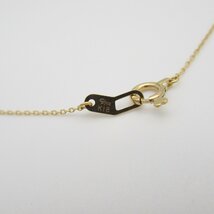 STAR JEWELRY スタージュエリー ネックレス ダイヤ ネックレス クリア系 K18（イエローゴールド） 中古 レディース_画像4