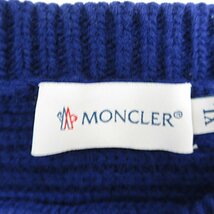 MONCLER モンクレール セーター セーター ブルー系 ウール 中古 レディース_画像3