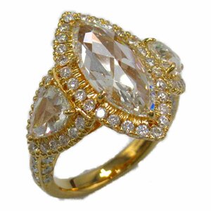 JEWELRY ジュエリー リング・指輪 ダイヤ クリア系 Pt900プラチナ ダイヤモンド 中古 レディース