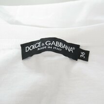 D&G ディーアンドジー タンクトップ タンクトップ ホワイト系 コットン 中古 レディース_画像5