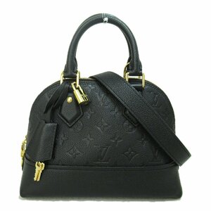 LOUIS VUITTON ルイ・ヴィトン ショルダーバッグ ネオアルマBB ブラック系 モノグラム・アンプラント 中古 レディース