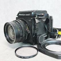 マミヤ RB67 PROFESSIONAL S フィルム中判カメラ ラバーレンズフード フィルター 純正ストラップ付き（MAMIYA-SEIKO C 65㎜ 1：4.5）_画像1