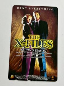 未使用品　THE X FILES FIGHT THE FUTURE テレホンカード 50度数 テレカ Xファイル