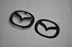  mat black / piano black emblem free shipping CREW series Premacy previous term / latter term front / rear original plating 