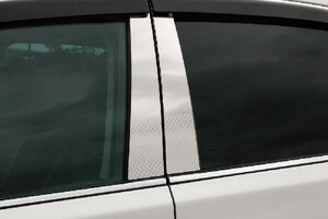 ファサネイトピラー　市松模様風　ＭＭ５３　フレアワゴン（カスタム共通）　６Ｐ 鏡面ＨＹＰＥＲ　カーパーツ