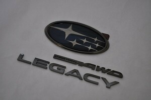 Цвет эмблема бесплатная доставка Br9 Legacy Touring Wagon Black Lear 3 -точка автомобильных деталей подлинное покрытие