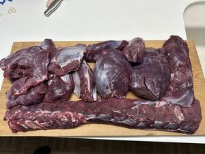  鹿肉 ロース モモ肉 スネ 塊6.5kg 静岡県産 冷凍生肉 筋トレ ダイエット 高タンパク 低脂肪 低カロリー