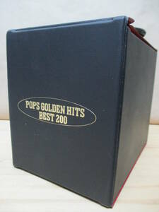 即決☆CD【POPS GOLDEN HITS BEST 200】 全10枚組　BOX付き