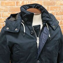 1円/秋冬/G-STAR RAW/XXSサイズ/訳 ミリタリー ブルゾン VODAN CABAN HDD PADDED JKT D11036-9469-7159 中綿 新品/紺/ネイビー/ga356/_画像3