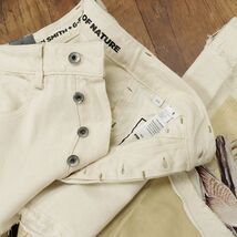 1円/G-STAR RAW/27インチ/デニム パンツ SPIRAQ RFTP PATCHES DESERT 3D SLIM D12133-A925-082 パッチワーク 新品/アイボリー/gf443/_画像4