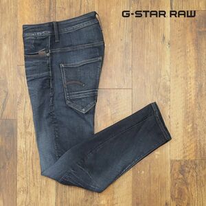 1円/G-STAR RAW/28インチ/美脚デニムパンツ ARC 3D SLIM D10060-8968-A360 立体裁断 製品染 ワイルド ジーンズ 新品/紺/ネイビー/gf461/