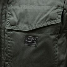 1円/秋冬/G-STAR RAW/Sサイズ/ダウン コート MFD HDD PARKA D1360-A516 撥水 軽量 防寒 あたたか◎ ミリタリー 新品/カーキ/ft469/_画像7