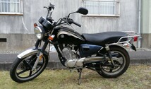 YB125SP 黒 車体 約2800km ヤマハ YB 125 _画像1