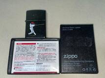 【火花確認済み】ZIPPO ジッポー ジッポライター オイルライター 野球イラスト 喫煙グッズ 喫煙具_画像2