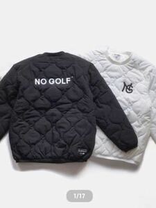 【完売】NO GOLF 中綿ピステ Mサイズ PADDED PISTE L/S ノーゴルフ