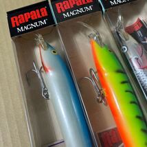 送料無料　未使用　ラパラ　RAPALA F-18MAG フローティングマグナム　18cm 40g 4個セット E　マグロ　オフショア　怪魚_画像4