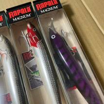 送料無料　未使用　ラパラ　RAPALA F-18MAG フローティングマグナム　18cm 40g 4個セット F　マグロ　オフショア　怪魚_画像3