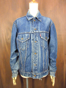 ビンテージ60’s●Levi’s 70505 BIG E●231108j7-m-jk-dnm古着1960sビッグEワッペン付き