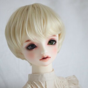 SDサイズ ウィッグ ゴールド スーパードルフィー ショート 男の子 RSDOLL