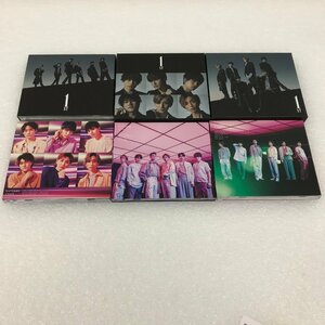 SixTONES 1ST マスカラ 初回限定盤 通常盤 CD DVD 6枚セット ユーズド