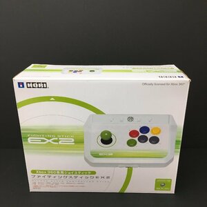 Xbox 360専用ジョイスティック ファイティングスティックEX2 HX3-07 ユーズド