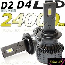 シルビア セドリック D2S D2R HID LEDヘッドライト 爆光 24000lm バルブ 車検対応 1年保証_画像1