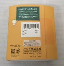 16 00918☆ ATSUGI(アツギ) 靴下 School Time(スクールタイム) クルー丈〈2足組〉 CS76082 ホワイト 22~24cm【アウトレット品】_画像6