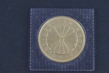 ●昭和天皇 御在位 60年記念 10万円 金貨●K24/純金●ブリスターパック付属●_画像4
