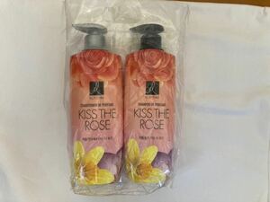 エラスティン Elastine Perfume キスザローズ シャンプー&コンディショナーセット　新品未使用品　送料無料