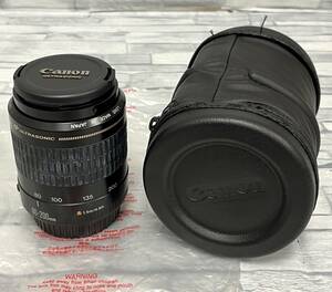 7307A☆ Canon Zoom Lens EF 80-200mm F4.5-5.6 稼働品 純正ケース付き 美品！