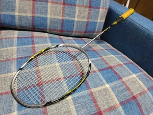 YONEX Yonex arc Saber 7 ARCSABER 7 3UG5 used badminton racket domestic regular goods the first period color black yellow silver rare rare i-bn