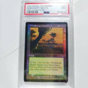 Mtg/Windswept Heath/Blossomed Wilderness/English/1 Sheet/Onslot/PSA Оценка MINT9