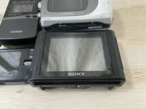 ポータブルテレビ SONY XDV-100 MGV-41 CASIO EV-200 SY-20 まとめ　動作未確認　現状品_画像2